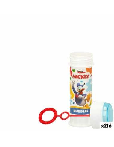 Pompe à bulle Mickey Mouse 60 ml 3,8 x 11,5 x 3,8 cm (216 Unités)