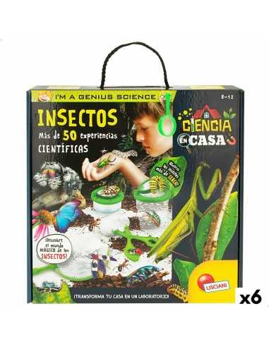 Gioco di Scienza Lisciani Insectos ES (6 Unità)