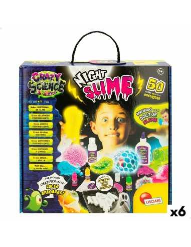 Jeu scientifique Lisciani Night Slime ES (6 Unités)