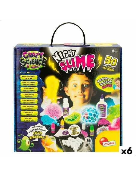 Jeu scientifique Lisciani Night Slime ES (6 Unités)