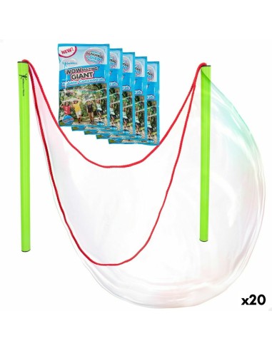 Gioco di Bolle di Sapone WOWmazing 41 cm (20 Unità)