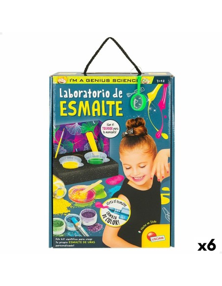 Science Game Lisciani Laboratorio de esmalte ES (6 Units)