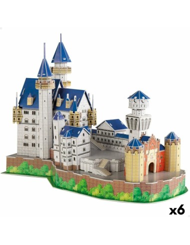 3D Puzzle Colorbaby New Swan Castle 95 Pieces 43,5 x 33 x 18,5 cm (6 Units)