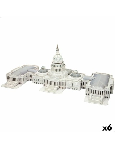 3D Puzzle Colorbaby Capitolio 126 Stücke 52,5 x 20,5 x 23,5 cm (6 Stück)