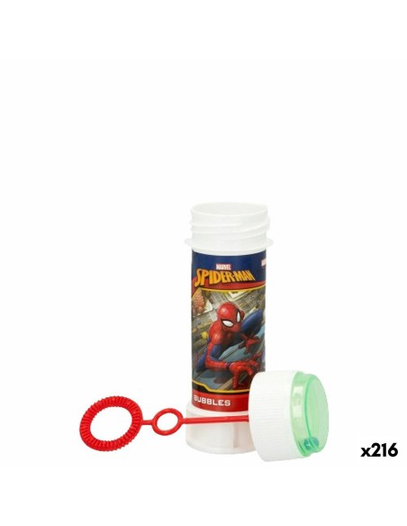 Pompe à bulle Spider-Man 60 ml 3,8 x 11,5 x 3,8 cm (216 Unités)