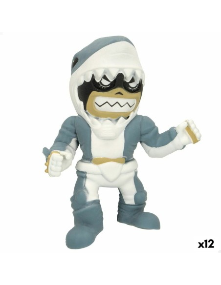 Action Figure Eolo Super Masked Jaw Boy 14 x 16 x 8,5 cm Elastic (12 Units)