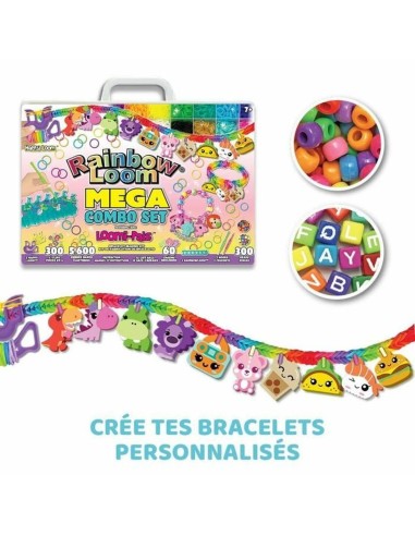 Kit de création de bracelets et colliers Bandai Rainbow Moon Mega Combo set Plastique