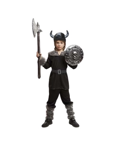 Costume for Children My Other Me Male Viking 1-2 years Black (5 Pieces)