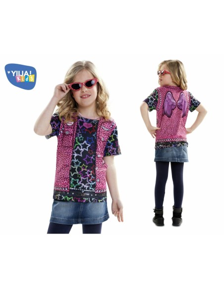 Costume per Bambini My Other Me 6-8 Anni Rockstar Donna