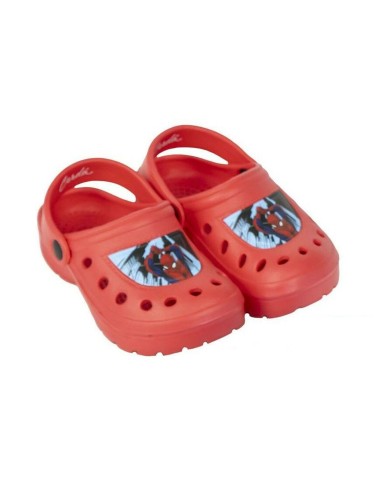 Beach Sandals Spider-Man Red