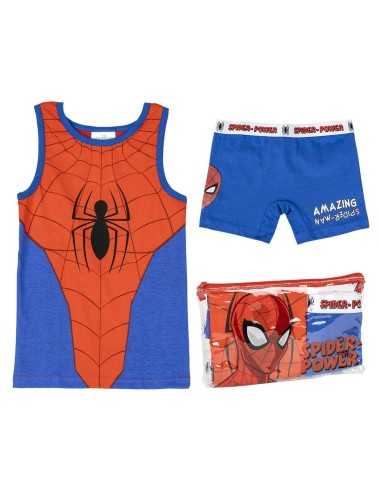 Pigiama Per bambini Spider-Man Rosso Azzurro