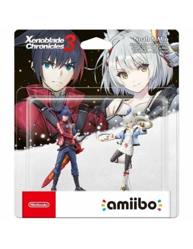 Set di Cifre Amiibo Xenoblade Chronicles 3 - Noah & Mio 2 Pezzi