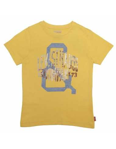 Child's Short Sleeve T-Shirt Levi's White