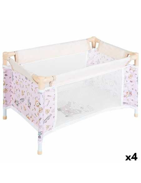 Cradle for dolls Colorbaby Safari 29 x 50 x 30 cm 4 Units