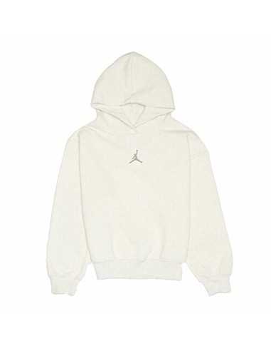 Sweat-shirt à capuche fille Jordan Po-Pull Beige