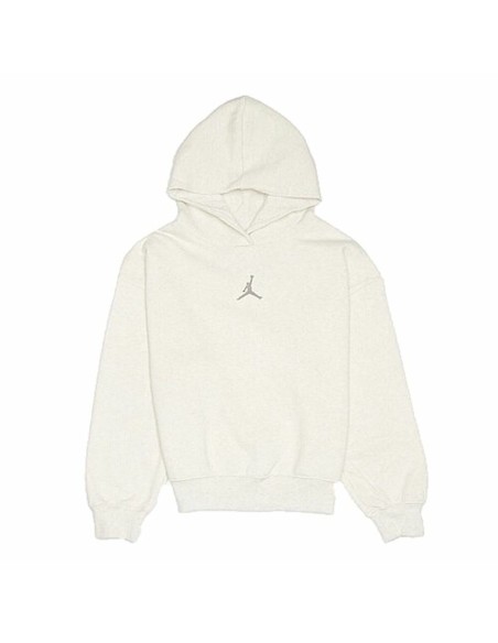 Hooded Sweatshirt for Girls Jordan Po-Pull Beige