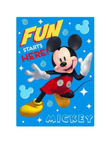 Coperta Mickey Mouse Only one 100 x 140 cm Blu Marino Poliestere