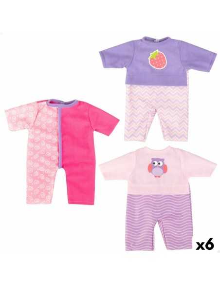 Vêtements de poupée Colorbaby 3 Pièces 6 Unités