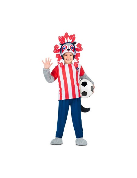 Costume per Bambini My Other Me Azzurro Rosso Atlético de Madrid (5 Pezzi)