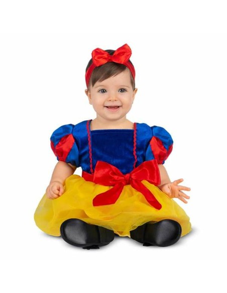 Costume for Babies My Other Me Snow White Yellow Blue (3 Pieces)