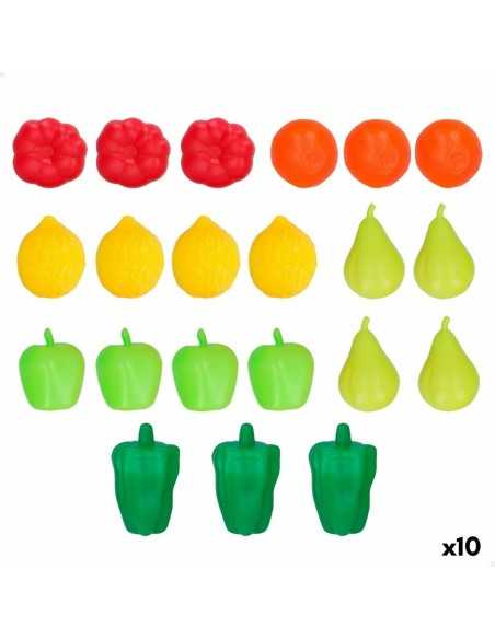 Toy Food Set Colorbaby 21 Pieces (10 Units)