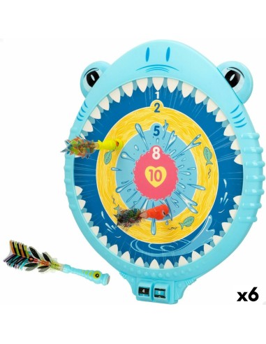 Bersaglio Colorbaby Per bambini Magnetico Squalo 25,5 x 30,5 x 2 cm (6 Unità)