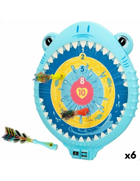 Bersaglio Colorbaby Per bambini Magnetico Squalo 25,5 x 30,5 x 2 cm (6 Unità)