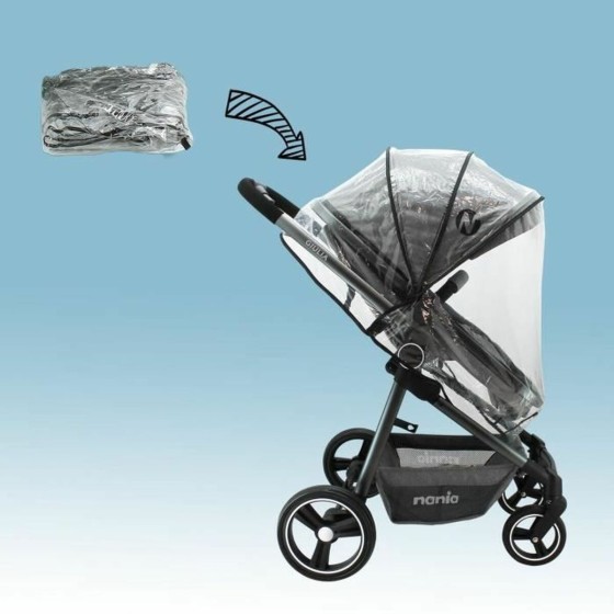 Kinderwagen Nania Grau