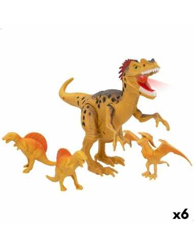 Set Dinosauri Colorbaby 4 Pezzi 6 Unità 23 x 16,5 x 8 cm Dinosauri