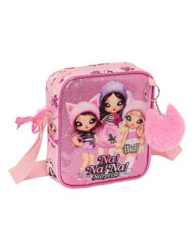 Shoulder Bag Na!Na!Na! Surprise Fabulous Pink 16 x 18 x 4 cm