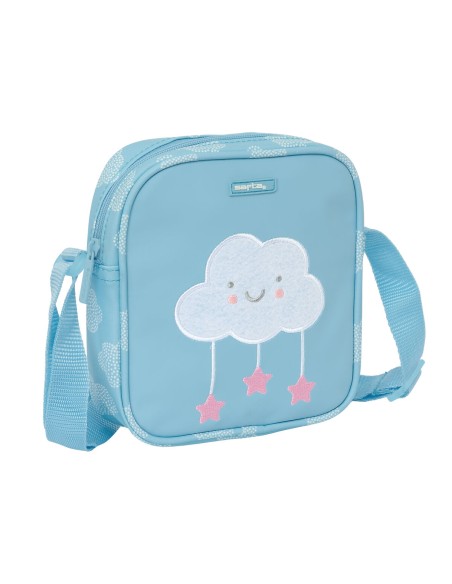 Shoulder Bag Safta Clouds Blue 16 x 18 x 4 cm