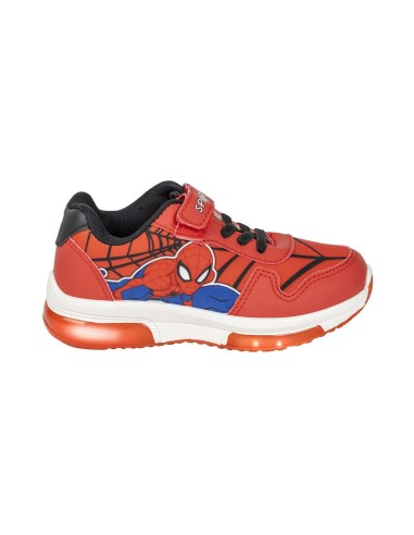 Scarpe Sportive con LED Spider-Man Rosso