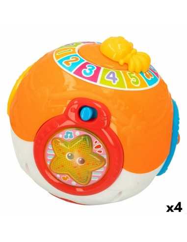 Musik-Spielzeug Winfun 15 x 15 cm (4 Stück) Bold