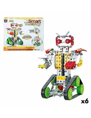 Construction set Colorbaby Smart Theory 262 Pieces Robot (6 Units)