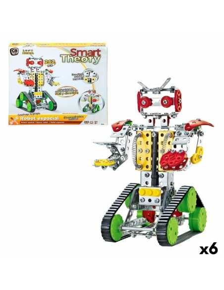 Konstruktionsspiel Colorbaby Smart Theory 262 Stücke Roboter (6 Stück)