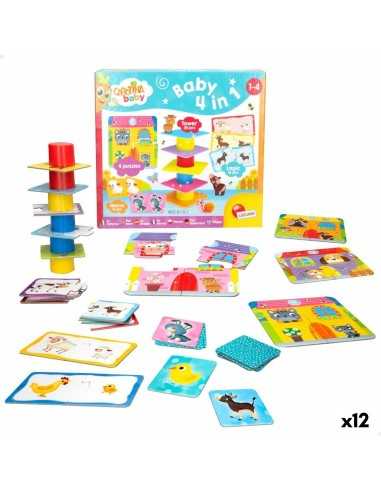 Puzzle Lisciani Carotina Baby 16 x 1 x 16,5 cm Ferme 4 en 1