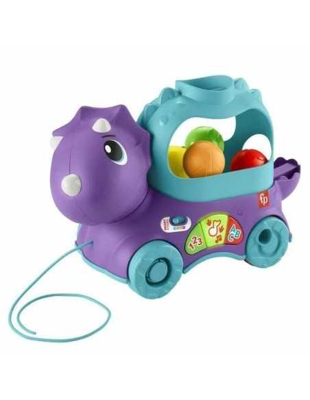 Zieh-Dinosaurier Fisher Price TRICERATOPS LANCE BALLES