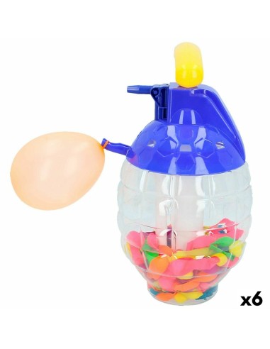 Ballons d'eau avec Gonfleur Colorbaby Splash Fermeture automatique 6 Unités