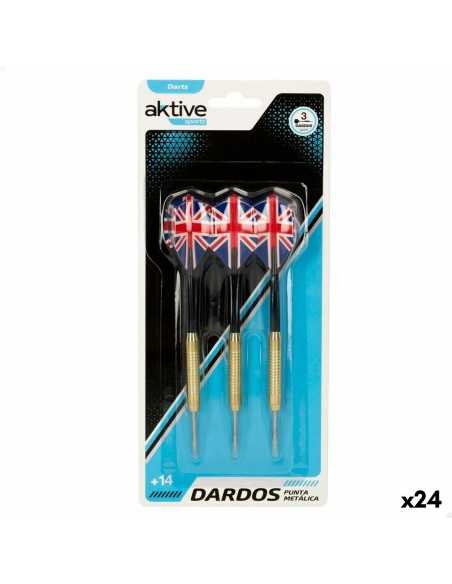 Darts Aktive Metal 3 Pieces 24 Units