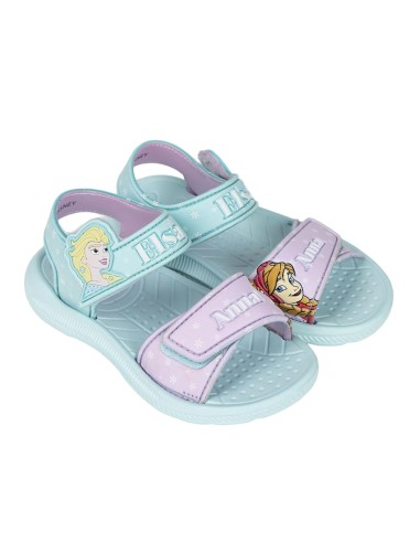 Kinder sandalen Frozen Hellblau