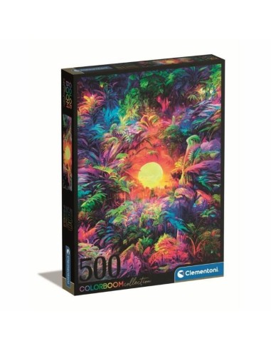 Puzzle Clementoni Colorboom Psychedelic Jungle 500 Pezzi