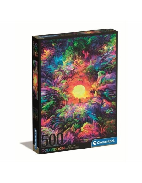 Puzzle Clementoni Colorboom Psychedelic Jungle 500 Pezzi