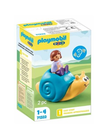 Playset Playmobil 71322 Snail 2 Pieces