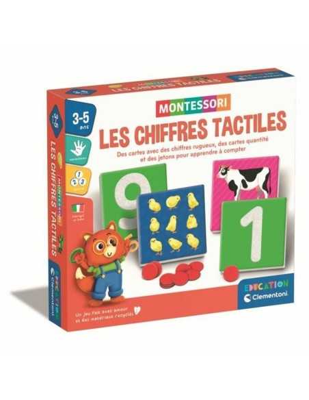 Gioco Educativo Clementoni Les chiffres tactiles (FR)