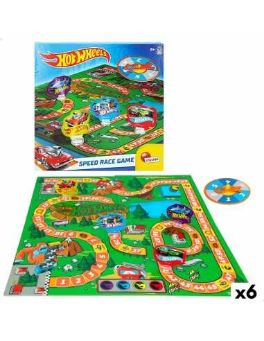 Jeu de société Hot Wheels Speed Race Game (6 Unités)