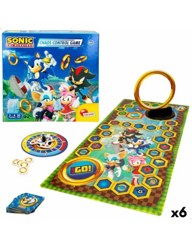 Tischspiel Sonic Chaos Control Game (6 Stück)