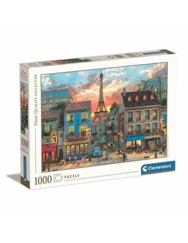 Puzzle Clementoni Rues de Paris 1000 Pezzi