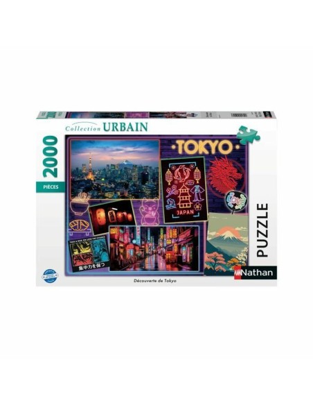 Puzzle Ravensburger Découverte de Tokyo 2000 Pièces