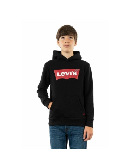 Jungen Sweater mit Kapuze Levi's 9E8778-023 Schwarz