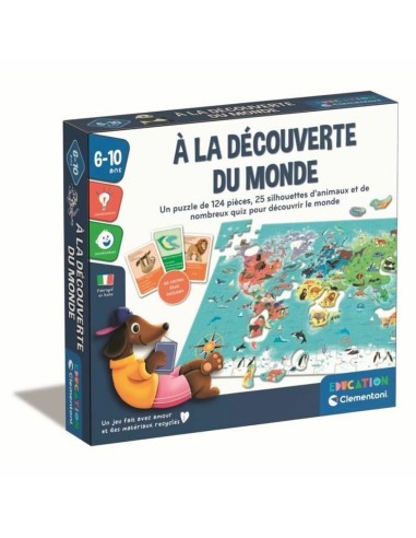 Gioco Educativo Clementoni À la découverte du monde (FR)